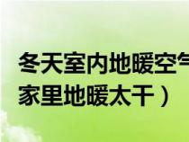 冬天室内地暖空气干燥怎么办（如何解决冬天家里地暖太干）