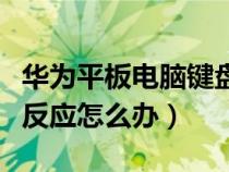 华为平板电脑键盘没反应怎么办（电脑键盘没反应怎么办）