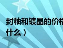 封釉和镀晶的价格区别（封釉和镀晶的区别是什么）