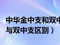 中华金中支和双中支多少钱一包（中华金中支与双中支区别）