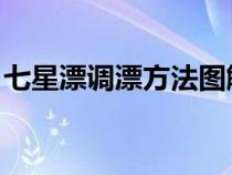 七星漂调漂方法图解 步骤（七星漂调漂方法）