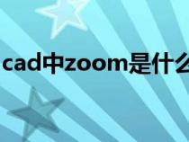 cad中zoom是什么意思（zoom是什么意思）