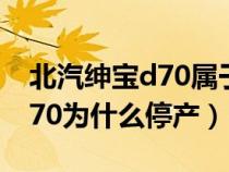 北汽绅宝d70属于什么级别的车（北汽绅宝d70为什么停产）