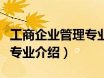 工商企业管理专业介绍怎么写（工商企业管理专业介绍）