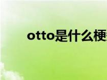 otto是什么梗知乎（otto是什么梗）