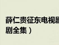 薛仁贵征东电视剧全集播放（薛仁贵征西电视剧全集）