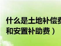 什么是土地补偿费和安置补助费（土地补偿费和安置补助费）