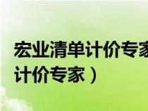 宏业清单计价专家软件锁怎么安装（宏业清单计价专家）