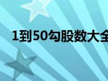 1到50勾股数大全（常用的勾股数有哪些）