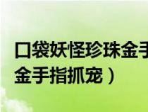 口袋妖怪珍珠金手指精灵代码（口袋妖怪珍珠金手指抓宠）