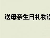 送母亲生日礼物送什么（送母亲生日礼物）