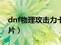 dnf物理攻击力卡片有哪些（dnf物理攻击卡片）