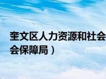 奎文区人力资源和社会保障局接访吗（奎文区人力资源和社会保障局）