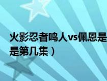 火影忍者鸣人vs佩恩是第几集出现的（火影忍者鸣人vs佩恩是第几集）