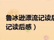 鲁冰逊漂流记读后感500字以上（鲁冰逊漂流记读后感）