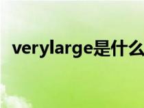 verylarge是什么意思（large是什么意思）