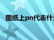 图纸上pn代表什么方向（n代表什么方向）