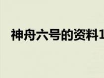 神舟六号的资料100字（神舟六号的资料）