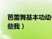 芭蕾舞基本功动作27个（芭蕾舞基本功有哪些我）