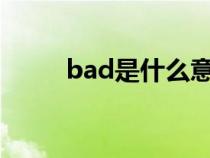 bad是什么意思（tid是什么意思）