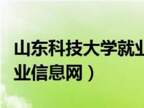 山东科技大学就业信息网站（山东科技大学就业信息网）