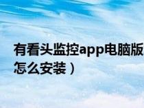 有看头监控app电脑版怎么添加设备（有看头监控电脑版要怎么安装）