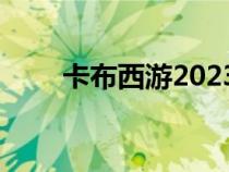 卡布西游2023年年费（卡布西游2）