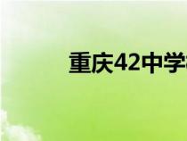 重庆42中学校简介（重庆42中）