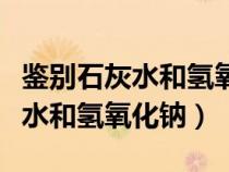 鉴别石灰水和氢氧化钠溶液的试剂（鉴别石灰水和氢氧化钠）