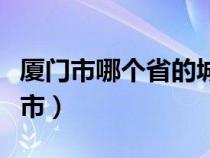 厦门市哪个省的城市最大（厦门市哪个省的城市）