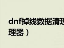 dnf掉线数据清理器怎么用（dnf掉线数据清理器）