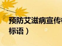 预防艾滋病宣传标语50字（预防艾滋病宣传标语）