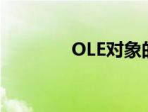 OLE对象的长度（ole对象）