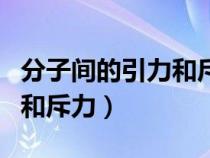 分子间的引力和斥力如何理解（分子间的引力和斥力）