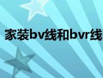 家装bv线和bvr线哪个好（bvr和bv的区别）