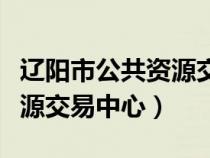 辽阳市公共资源交易中心电话（辽阳市公共资源交易中心）