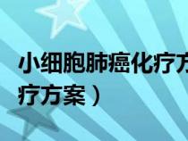 小细胞肺癌化疗方案伊立替康（小细胞肺癌化疗方案）