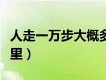 人走一万步大概多少公里（一万步大概多少公里）