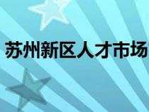 苏州新区人才市场官网（苏州新区人才市场）