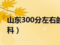 山东300分左右的专科（山东300分能上的专科）