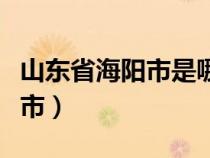 山东省海阳市是哪个市啊（山东海阳属于哪个市）