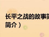 长平之战的故事简介100字（长平之战的故事简介）