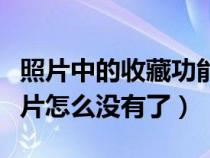 照片中的收藏功能没了怎么办（图片收藏幻灯片怎么没有了）