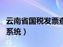 云南省国税发票查询（云南省国家税务局开票系统）