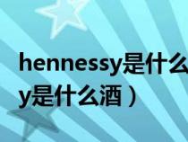 hennessy是什么酒价格多少vsop（hennessy是什么酒）