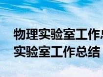 物理实验室工作总结范文（2018年初中物理实验室工作总结）