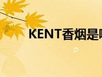 KENT香烟是哪个国家（kent香烟）