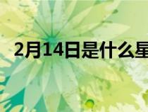 2月14日是什么星座（2月1日是什么星座）