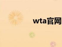 wta官网（wta即时排名）