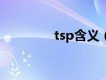 tsp含义（tsp是什么意思）